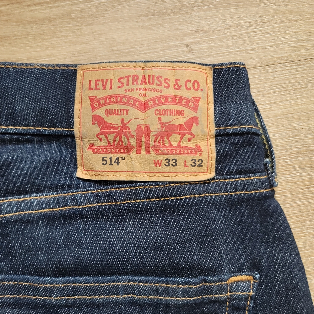 Levi's 514 Dark Blue Straight Men's Jeans